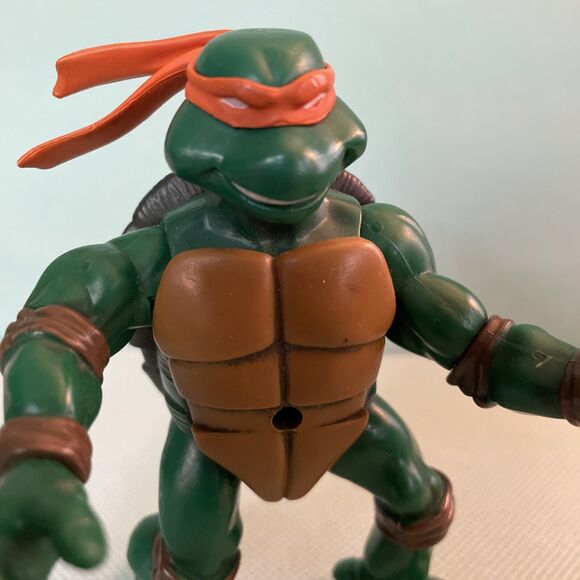 Teenage Mutant Ninja Turtles Michelangelo Action Figure Toy TMNT Vintage 2002 - Picture 5 of 9